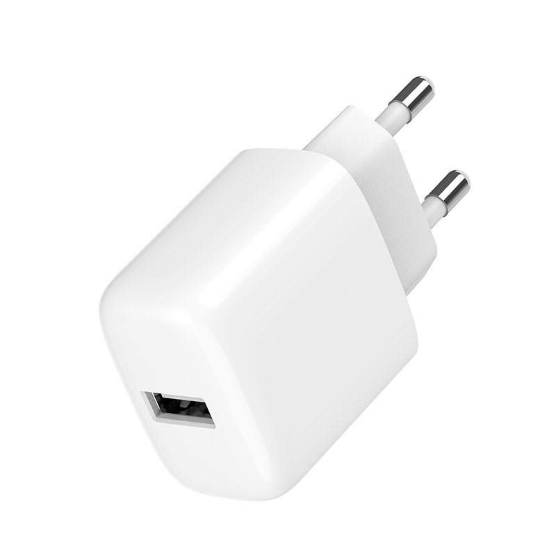 Personalized Black & White 20W GaN charger with EU,UK,US,AUS Plugs — product detail view