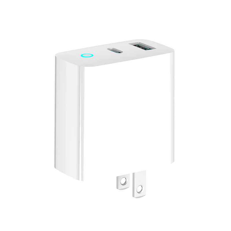WEG-45-CC Black&White 45W GaN charger With EU,UK,US,AUS Plug - Image 3
