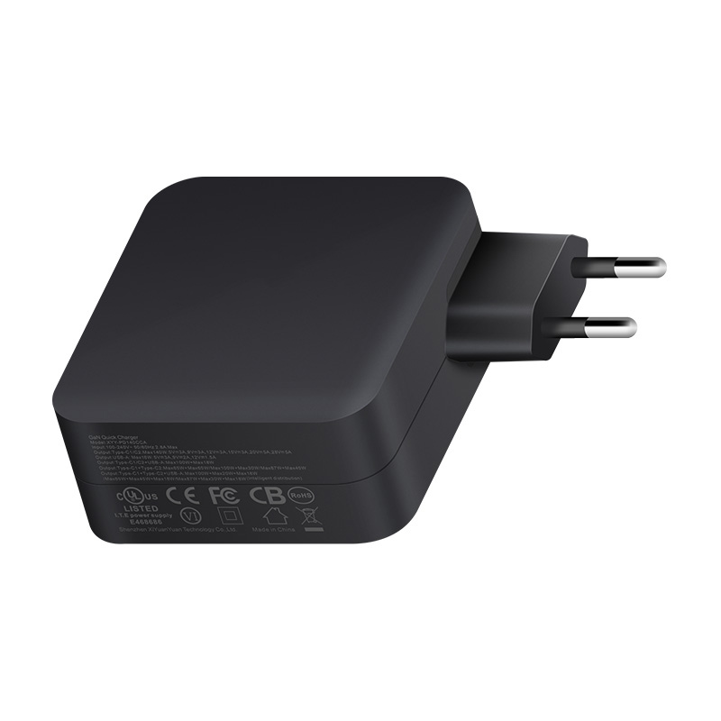 WEP-140-CCCA 140W Black & White EU,UK,US,AUS Standard GaNGaN Charger - Image 2
