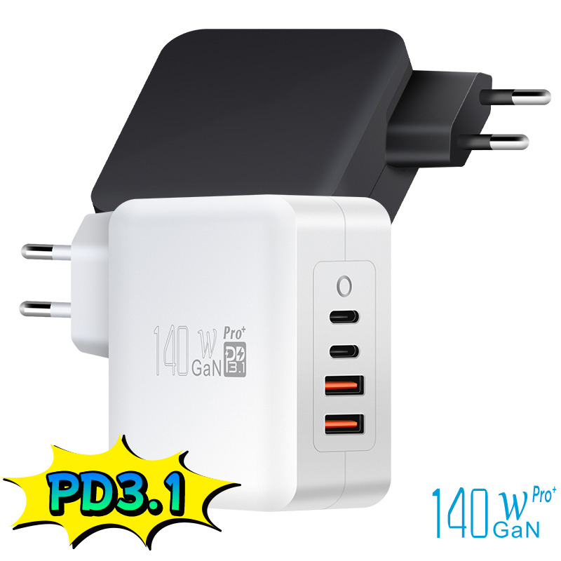 WEP-140-CCAA GaN 140W GaN Charger with EU,UK,US,AUS Plugs - Image 2