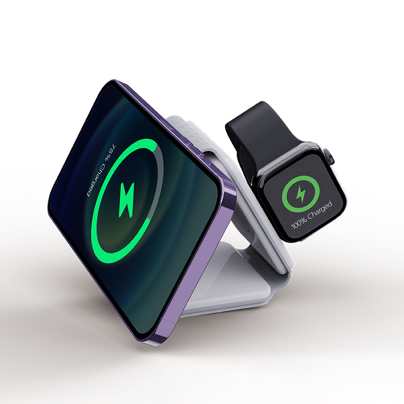 3 in1 15W Foldable Wireless Charger - Image 4