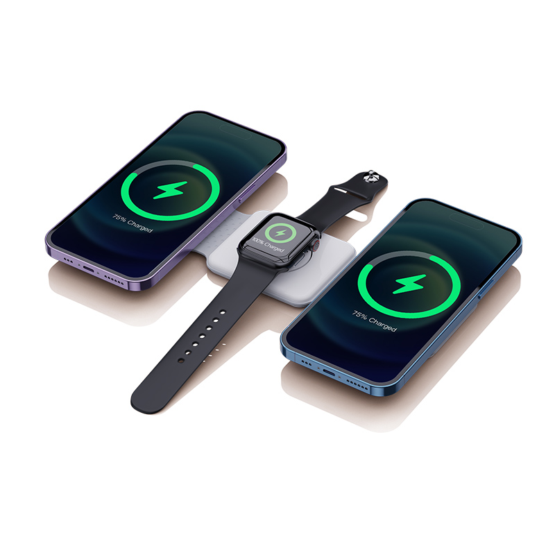3 in1 15W Foldable Wireless Charger - Image 3