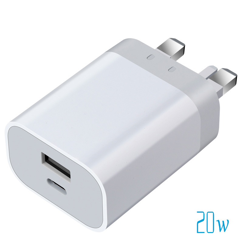 Custom 1A1C Port 18/20/30W EU,UK,US,AUS Plug Standard GaN charger - Image 2
