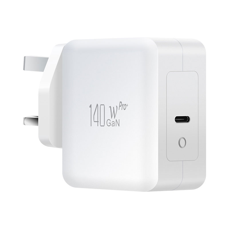 WEP-140-C 140W Black&White GaN Charger With EU,UK,US,AUS Plug — product detail view