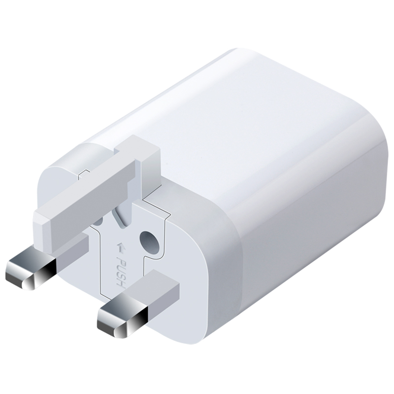 Custom 1A1C Port 18/20/30W EU,UK,US,AUS Plug Standard GaN charger - Image 3