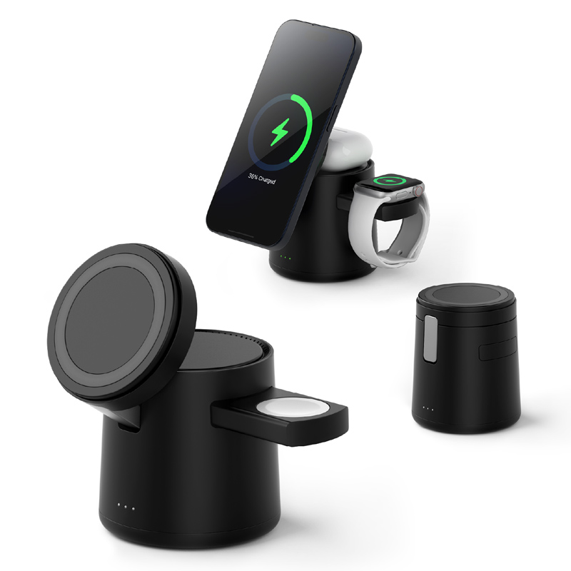 Z403 3 In 1 MagSafe Portable Wireless Charger - Image 2